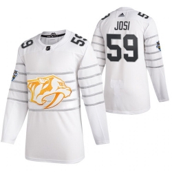 Predators 59 Roman Josi White 2020 NHL All Star Game Adidas Jersey