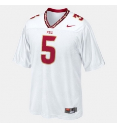 Florida State Seminoles Jameis Winston College Football White Jersey