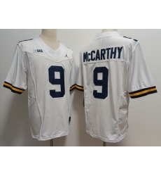 Men Michigan Wolverines J.J. Mccarthy Maize #9 College F U S E Football Jersey