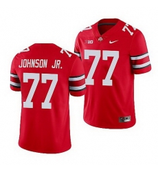 Ohio State Buckeyes Paris Johnson Jr. Scarlet Game Men'S Jersey