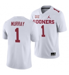 Oklahoma Sooners Kyler Murray White College Football Men'S Jersey