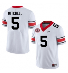 Men #5 Adonai Mitchell Georgia Bulldogs Nationals Champions 40th Anniversary College Football Jersey