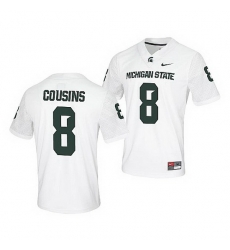 Michigan State Spartans Kirk Cousins White Untouchable Men'S Jersey