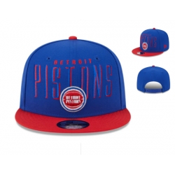 Detroit Pistons Snapback Cap 004