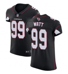 Men Nike Arizona Cardinals 99 J J  Watt Black Alternate Men Stitched NFL New Elite Jersey