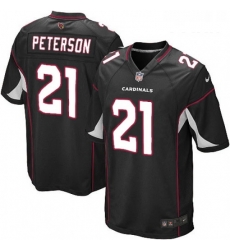 Youth Nike Arizona Cardinals 21 Patrick Peterson Game Black Alternate NFL Jersey