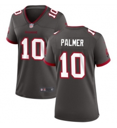 Women Tampa Bay Buccanee 10 Trey Palmer Grey 2023 Stitched Jersey  Run Small