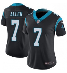 Kyle Allen Womens Carolina Panthers Nike Team Color Vapor Untouchable Jersey Limited Black