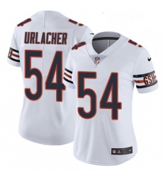 Womens Nike Chicago Bears 54 Brian Urlacher Elite White NFL Jersey