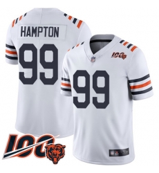 Youth Chicago Bears 99 Dan Hampton White 100th Season Limited Football Jersey