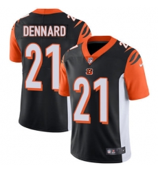 Nike Bengals #21 Darqueze Dennard Black Team Color Mens Stitched NFL Vapor Untouchable Limited Jersey