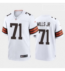 men jedrick wills cleveland browns white game jersey 2020 