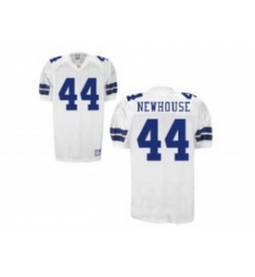 Dallas Cowboys 44 Robert Newhouse Throwback White Jersey