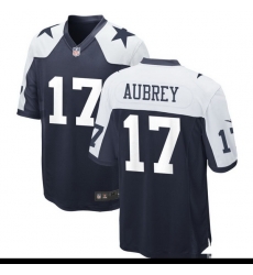 Men    Dallas Cowboys 17 Brandon Aubrey Limited Navy Vapor Untouchable Jersey  282 29