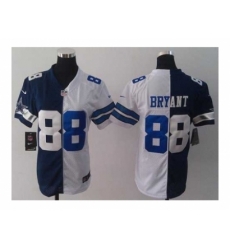 Nike Women Jerseys Dallas Cowboys #88 Bryant white-blue[Elite split]