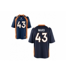 Nike Denver Broncos 43 T.J. Ward blue Limited NFL Jersey