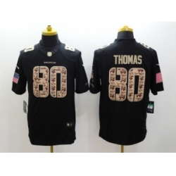 Nike Denver Broncos 80 Julius Thomas black Limited Salute to Service NFL Jersey