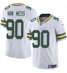 Men Green Bay Packers 90 Lukas Van Ness White Vapor Untouchable Limited Stitched Jersey