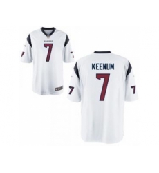 Nike Houston Texans 7 Case Keenum White Elite NFL Jersey