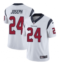 Nike Texans #24 Johnathan Joseph White Mens Stitched NFL Vapor Untouchable Limited Jersey