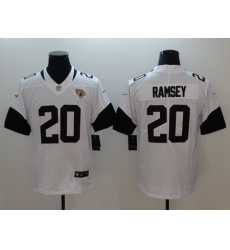 Nike Jaguars #20 Jalen Ramsey White New 2018 Vapor Untouchable Limited Jersey