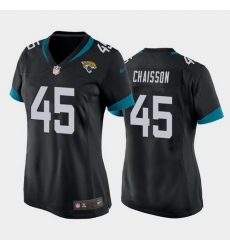 women k'lavon chaisson jacksonville jaguars black game jersey 