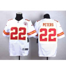 nike nfl jerseys kansas city chiefs 22 peters white[Elite][peters]