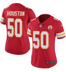 Nike Chiefs #50 Justin Houston Red Womens Stitched NFL Limited Rush Jersey