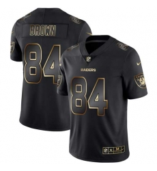 Nike Raiders 84 Antonio Brown Black Gold Vapor Untouchable Limited Jersey