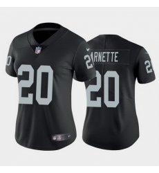 women damon arnette las vegas raiders black vapor limited jersey 