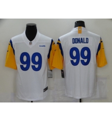 Nike Los Angeles Rams 99 Aaron Donald White Vapor Untouchable Limited Jersey