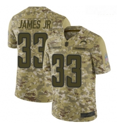 Chargers 33 Derwin James Jr Camo Men Stitched Football Limited 2018 Salute To Service Jersey