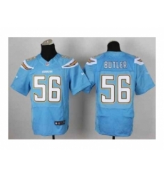 Nike San Diego Chargers 56 Donald Butler Light blue Elite new NFL Jersey