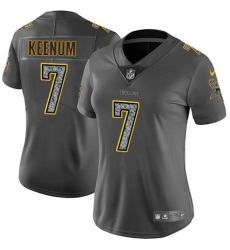 Nike Vikings #7 Case Keenum Gray Static Womens NFL Vapor Untouchable Game Jersey