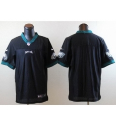 Nike Philadelphia Eagles Blank Black Elite NFL Jersey