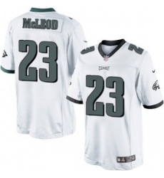 youth nike philadelphia eagles #23 rodney mcleod  white nfl jersey