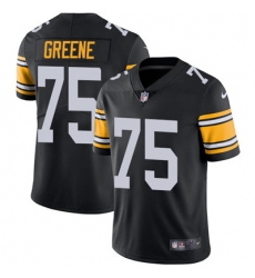 Nike Steelers #75 Joe Greene Black Alternate Mens Stitched NFL Vapor Untouchable Limited Jersey