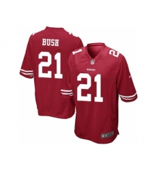 Youth Nike San Francisco 49ers 21 Reggie Bush Red NFL Jersey