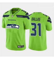 Nike Seahawks 31 DeeJay Dallas Green Team Big Logo Vapor Untouchable Limited Jersey