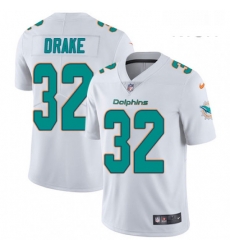 Mens Nike Miami Dolphins 32 Kenyan Drake White Vapor Untouchable Limited Player NFL Jersey