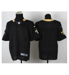 Nike New Orleans Saints Blank Black Elite NFL Jersey