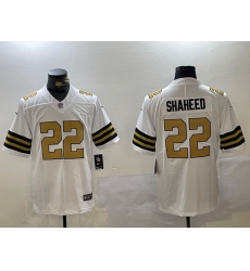 men new orleans saints 22 rashid shaheed white vapor limited stitched football jerseys