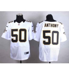 nike nfl jerseys new orleans saints 50 anthony white[Elite]