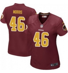 Women Nike Washington Redskins #46 Alfred Morris Red Jersey