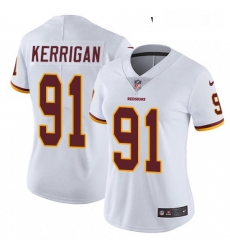 Womens Nike Washington Redskins 91 Ryan Kerrigan Elite White NFL Jersey