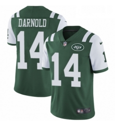 Youth Nike New York Jets 14 Sam Darnold Green Team Color Vapor Untouchable Elite Player NFL Jersey