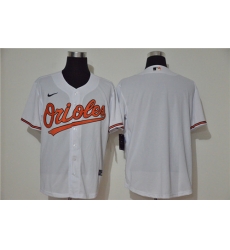 Orioles Blank White Nike 2020 Cool Base Jersey