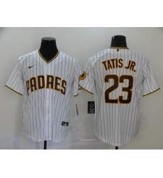 Padres 23 Fernando Tatis Jr  White Nike 2020 Cool Base Jersey