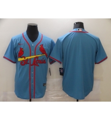 Men St. Louis Cardinals Nike Blue Blank Jersey II