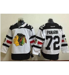 Blackhawks #72 Artemi Panarin White 2016 Stadium Series Stitched NHL Jersey